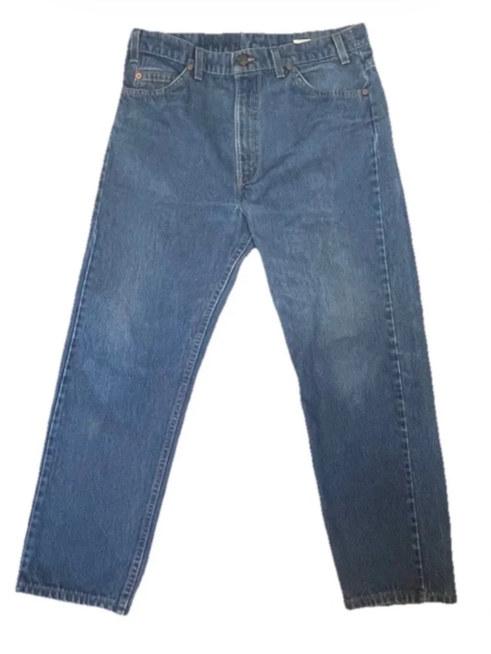 Levi's 90's Orange‎ Tab 505 Jeans Vintage USA Made-Men's 36x30 (fits like 34x26)
